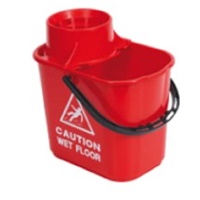 Click here for more details of the Exel 16lt MOP BUCKET       red