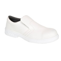 Click here for more details of the White Occupational Slip On Shoe (37/4)