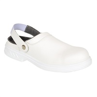 Click here for more details of the White Steelite SAFETY CLOG SB AE  (35/2)