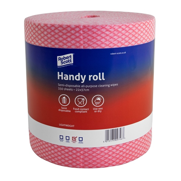 Click for a bigger picture.Red HANDY  WIPER CLOTH 42x 35cm - 50