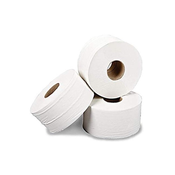 Click for a bigger picture.60mm core Pure 2ply JUMBO Rolls x6