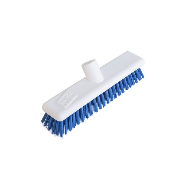 Click for a bigger picture.30cm Washable Stiff BROOM Head - Blue