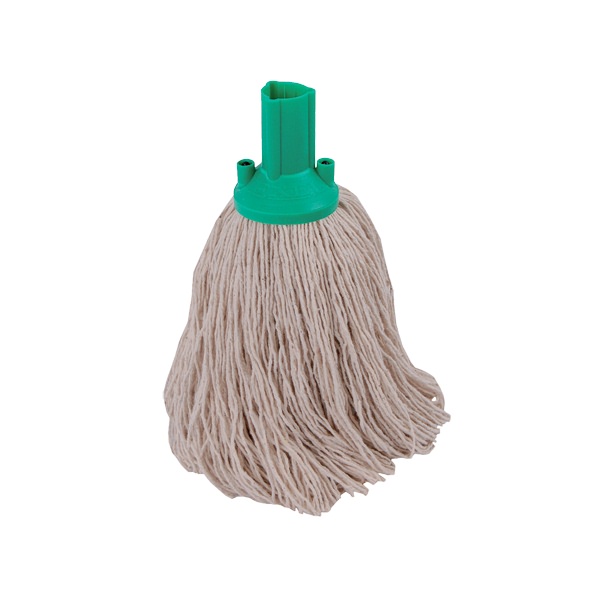 Click for a bigger picture.Green No12 Exel COTTON Mop Head