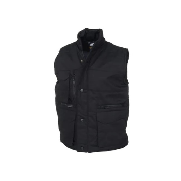 Click for a bigger picture.Black Eider BODYWARMER small