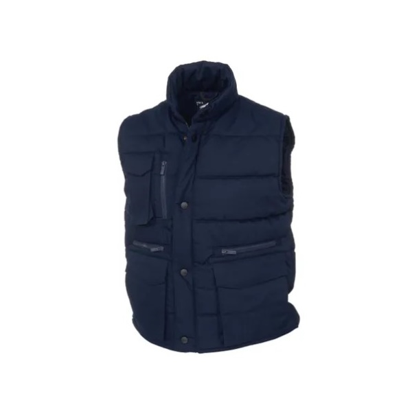 Click for a bigger picture.Navy Eider BODYWARMER medium