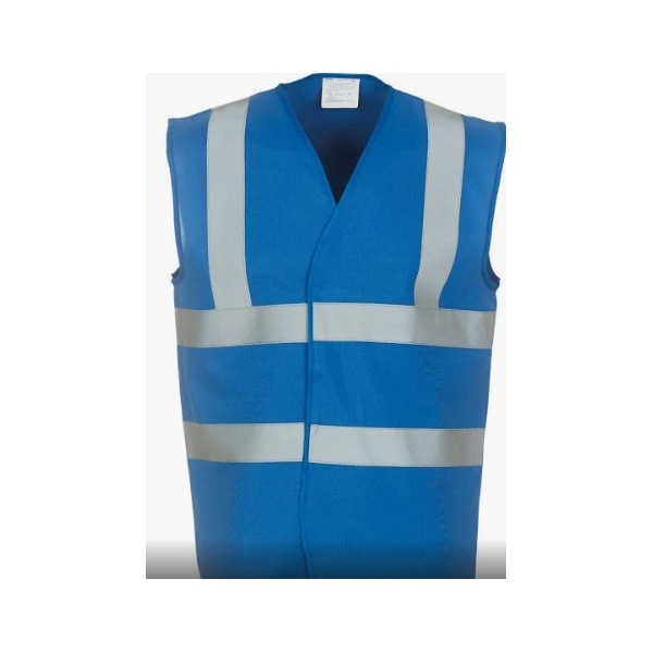 Click for a bigger picture.RoyalBlue Yoko Hi-Vis TwoBand Waistcoat XL