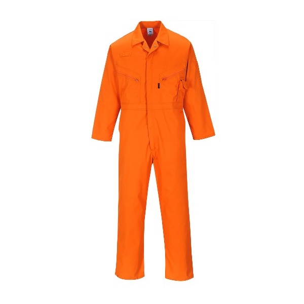 Click for a bigger picture.ORANGE Liverpool Zip Coverall regular (L)