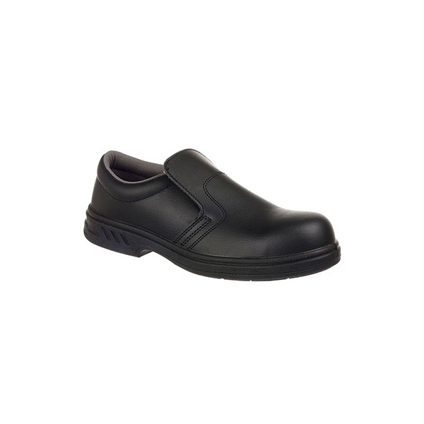 Click for a bigger picture.Black Slip On Safety Shoe S2 (36/3)