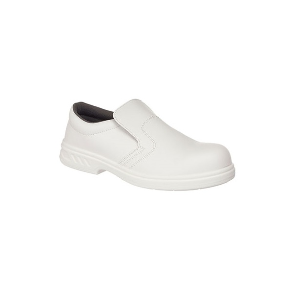 Click for a bigger picture.White Slip On Safety Shoe S2 (36/3)