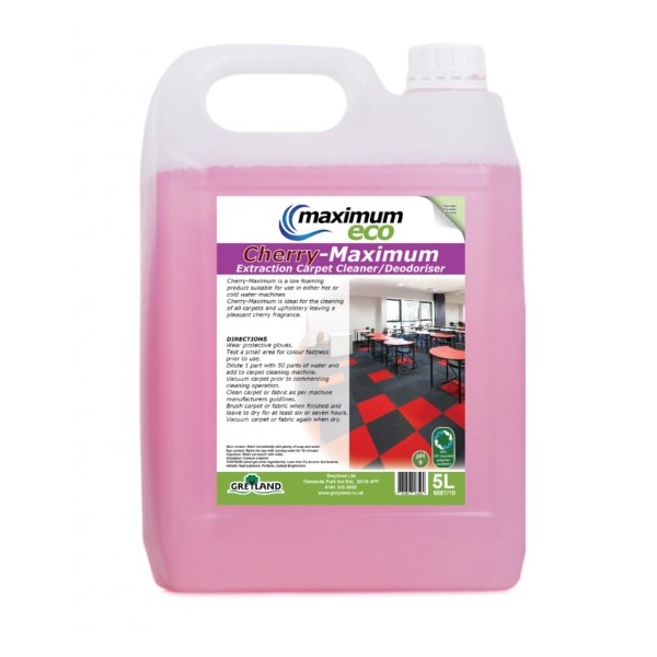 Click for a bigger picture.Cherry Maximum Carpet Cleaner 5ltr