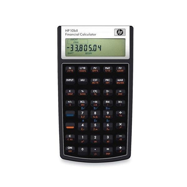 Click for a bigger picture.HP Financial Calculator HP-10BIIPLUS INT